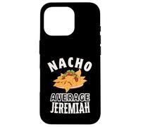 Carcasa para iPhone 16 Pro Nachos Promedio Jeremiah Cinco De Mayo Regalo Divertido Nachos