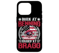 Carcasa para iPhone 16 Pro Nacido en Benning Criado en Bragg
