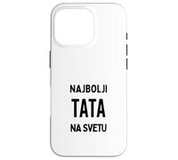 Carcasa para iPhone 16 Pro Najbolji Tata na Svetu Mejor papá del Mundo Serbio