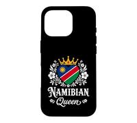 Carcasa para iPhone 16 Pro Namibian Queen Namibia Flag Proud Namibian Woman