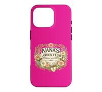 Carcasa para iPhone 16 Pro Nana's Garden Club florece con Amor Jardinería Floral
