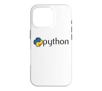 Carcasa para iPhone 16 Pro Nerd Python Programador de Computadoras Programa Geek Profesor de Matemáticas