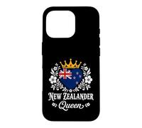 Carcasa para iPhone 16 Pro New Zealander Queen New Zealand Flag Proud Woman