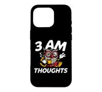 Carcasa para iPhone 16 Pro Night Owl Overthinker 3 Am Thoughts Coffee
