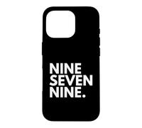 Carcasa para iPhone 16 Pro Nine Seven Nine Código de Área 979 College Station TX Texas EE.UU