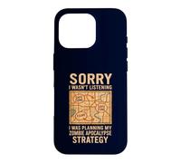 Carcasa para iPhone 16 Pro No Estaba Escuchando Humor Divertido de apocalipsis Zombi
