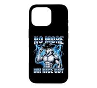 Carcasa para iPhone 16 Pro No More Mr. Nice Guy - Funny Wolf Meme Guys Novedad Cool Men