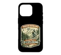Carcasa para iPhone 16 Pro No perdido Estoy explorando por Favor envía bocadillos MTB