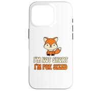 Carcasa para iPhone 16 Pro No Soy Corto, Soy Zorro, Gente Baja, Broma, Persona Corta,
