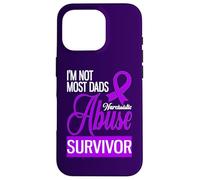 Carcasa para iPhone 16 Pro No Soy la mayoría de los papás Soy un sobreviviente de abuso narcisista