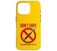 Carcasa para iPhone 16 Pro No Vape Sus Pulmones No Son Un Laboratorio De Pruebas