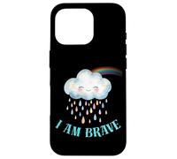 Carcasa para iPhone 16 Pro Nube Lindo Regalo para Bravery I'm Brave
