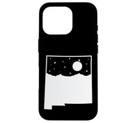 Carcasa para iPhone 16 Pro Nuevo México Amanecer en Mapa Esquema USA