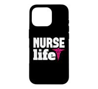 Carcasa para iPhone 16 Pro Nurse Life Proud Nurses Funny Nursing For Women Men