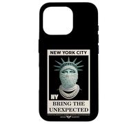 Carcasa para iPhone 16 Pro NYC Statue of Liberty with Fur Mask Bring The Unexpected