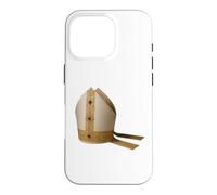Carcasa para iPhone 16 Pro Obispo Mitre Vestimenta Litúrgica Católica Clero Fe