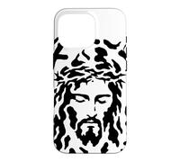 Carcasa para iPhone 16 Pro Oculto Jesús Rostro Ilusión óptica Cristiano