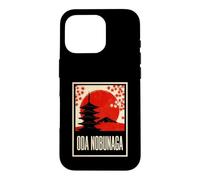 Carcasa para iPhone 16 Pro Oda Nobunaga Samurai Warlord Japón Atardecer