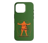 Carcasa para iPhone 16 Pro Oficial David Gilmour Luck and Strange Orange and Black