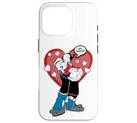 Carcasa para iPhone 16 Pro Oh Popeye The Sailor Man Olive OYL Love Día de San Valentín