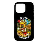 Carcasa para iPhone 16 Pro Okinawa japonés Shisa Beach Path Kawaii Kanji Souvenir