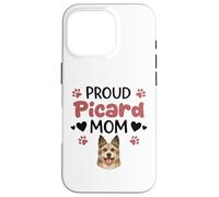 Carcasa para iPhone 16 Pro Orgullosa Madre De Picard, Perro Pastor Picardo