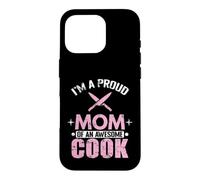Carcasa para iPhone 16 Pro Orgullosa Mamá Impresionante Cocinar Mamá