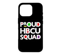 Carcasa para iPhone 16 Pro Orgulloso HBCU Squad Senior Graduación Estudiante Universitario Diversión