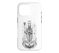 Carcasa para iPhone 16 Pro Osiris Afterlife King Antiguo Egipto Monocromo Mito Arte