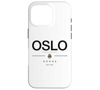 Carcasa para iPhone 16 Pro Oslo Noruega Viaje Familiar a Oslo Regalo Noruega Viajes Noruega