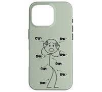 Carcasa para iPhone 16 Pro OW OW Stick Character Figure Humor Chronic Pain Awareness