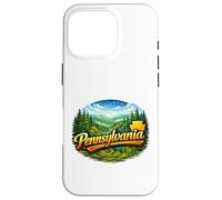 Carcasa para iPhone 16 Pro Paisaje escénico del Valle del Bosque de Pensilvania