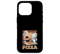 Carcasa para iPhone 16 Pro Panadero de Pizza Am Steinofen Pizza Baker