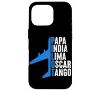 Carcasa para iPhone 16 Pro Papa India Lima Óscar Tango