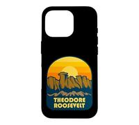 Carcasa para iPhone 16 Pro Parque Nacional Theodore Roosevelt Badlands Atardecer