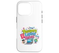 Carcasa para iPhone 16 Pro Pasaporte Laptop Repeat Travel Work Lifestyle Design