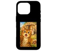 Carcasa para iPhone 16 Pro Pascua Meme Gato Tomando Selfie Jesús Resurrección Christian