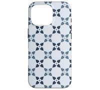 Carcasa para iPhone 16 Pro Pastel Blue Leaves Petals Stars Ice Snowflakes