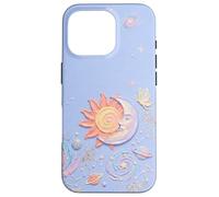 Carcasa para iPhone 16 Pro Pastel Celestial Sun and Zodiac Constellation