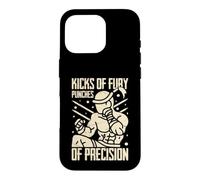 Carcasa para iPhone 16 Pro Patadas de Furia Golpes de Precisión Muay Thai