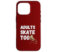 Carcasa para iPhone 16 Pro Patín artístico para Adultos con gráfico de Patinaje sobre Hielo