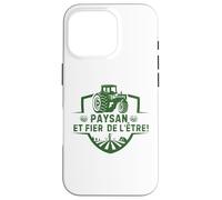 Carcasa para iPhone 16 Pro Paysan et Fier de l'être Design Humor Agricole Fermier