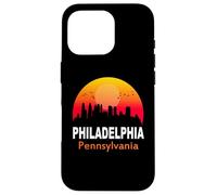 Carcasa para iPhone 16 Pro Philadelphia Pennsylvania Vintage Retro City State USA