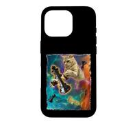 Carcasa para iPhone 16 Pro Piezas de ajedrez Cats in Space