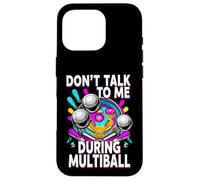 Carcasa para iPhone 16 Pro Pinball Machine Player Don't Talk During Multiball