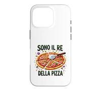 Carcasa para iPhone 16 Pro Pizza e allegria: Perfetto per ogni pizzero