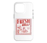 Carcasa para iPhone 16 Pro Pizza Satan Fresh Hell Satan Occult Satanic Lucifer