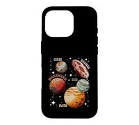 Carcasa para iPhone 16 Pro Planetas Enanos SolarSystem Ceres Eris Plutón Haumea Espacio