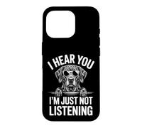 Carcasa para iPhone 16 Pro Plott Hounds Divertido Perro de Plott