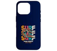 Carcasa para iPhone 16 Pro Portugal Ericeira Pedra Branca Surfing Wave Rider Holiday